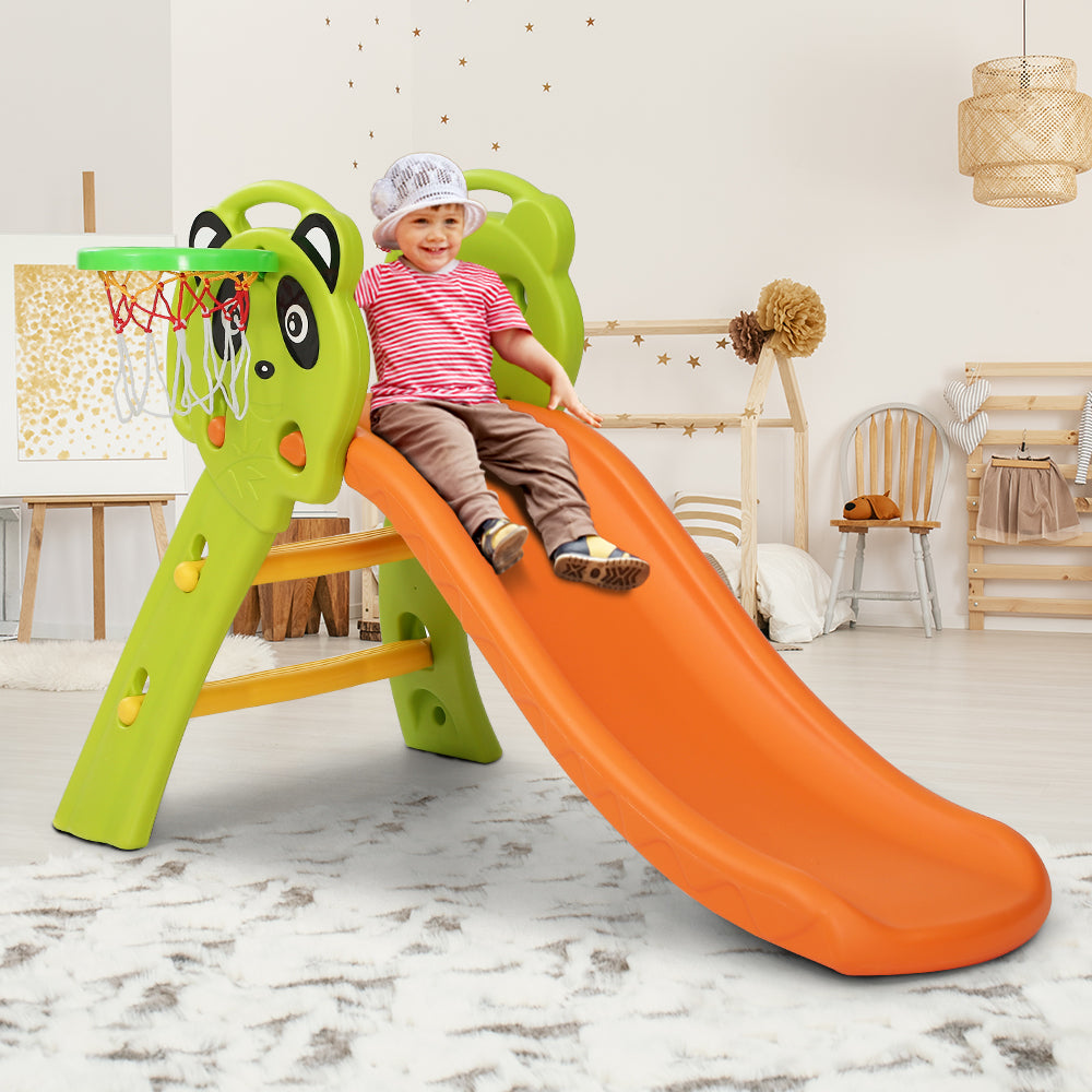 Keezi Kids Slide & Basketball Swing Set
