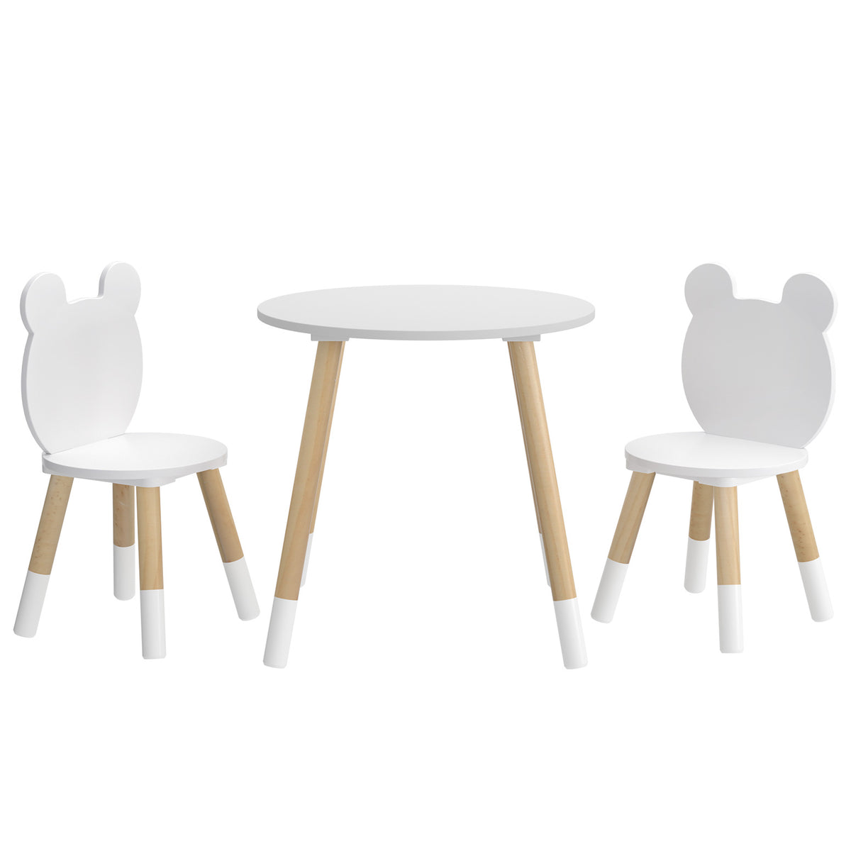Keezi 3 Piece Kids Table and Chairs Set