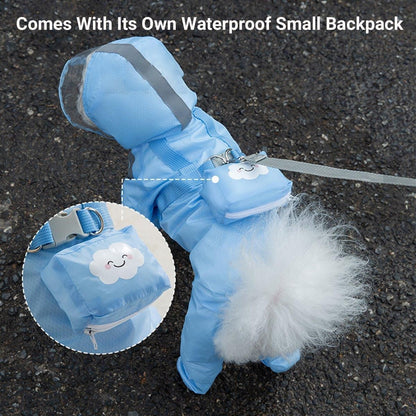 Waterproof Dog Raincoat - Medium
