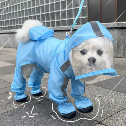 Waterproof Dog Raincoat - Medium