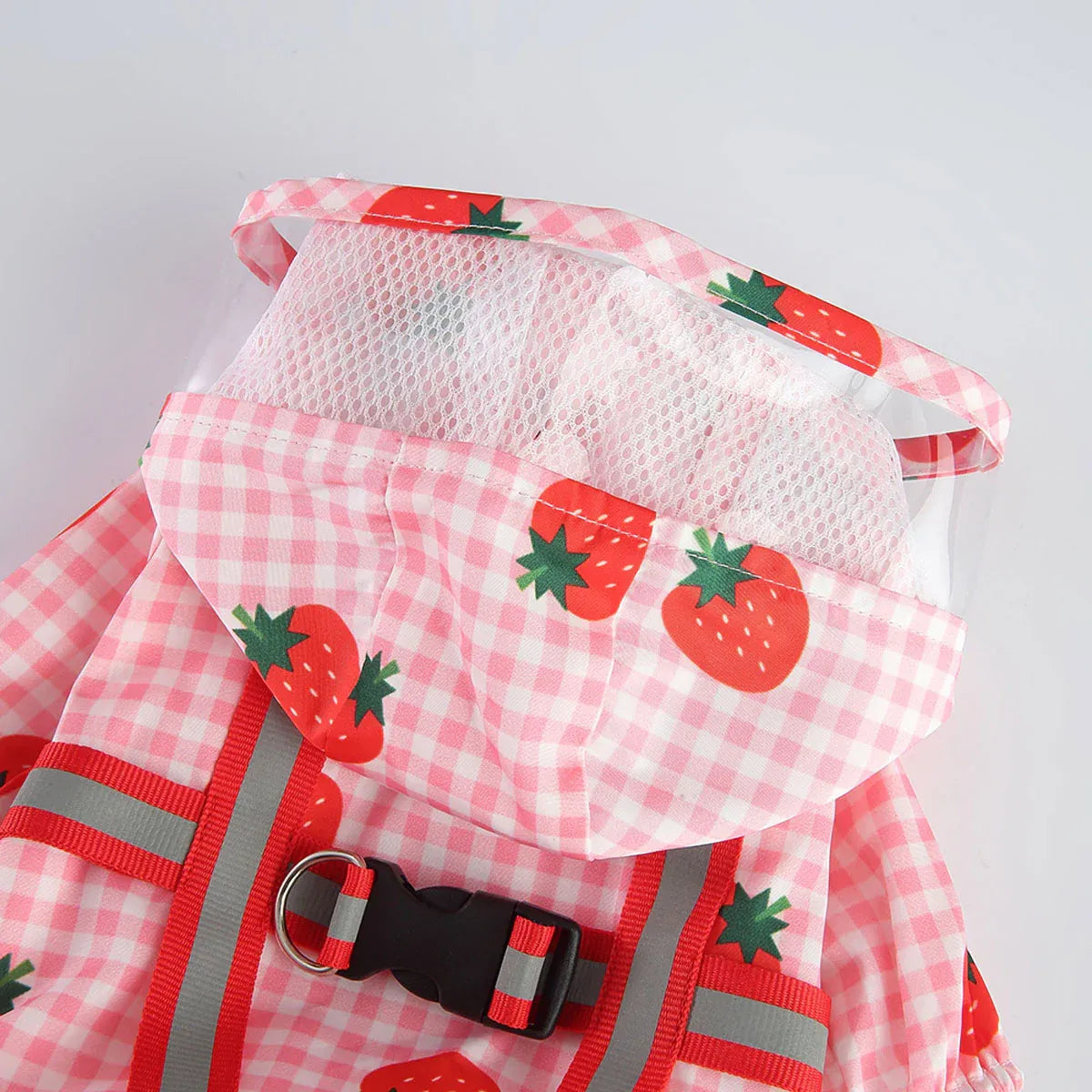 Strawberry Fields Waterproof Raincoat